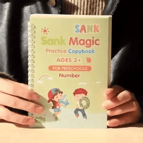 Magical Handwriting Reusable Book