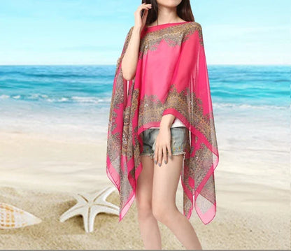French sun protection shawl