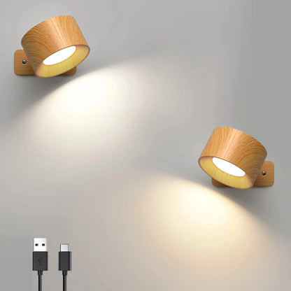 Wireless Rechargeable 360° Wall Lamp