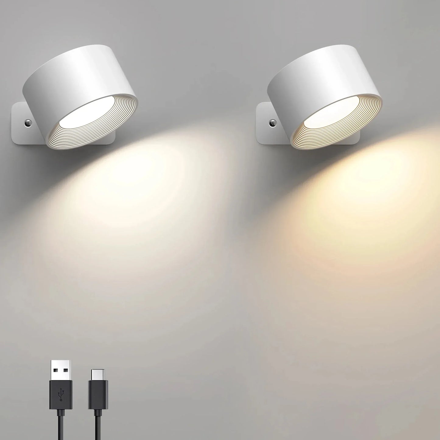 Wireless Rechargeable 360° Wall Lamp