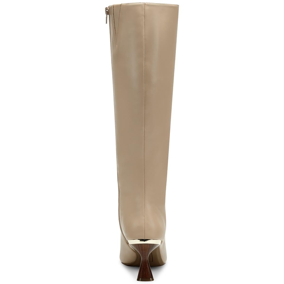 Alfani Womens Ceceep Pointed Toe Heels Knee-High Boots Beige 5.5 Medium (B,M)