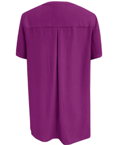 Alfani Women's Blouse Fuchsia Small Knit Top Super Tunic Purple S