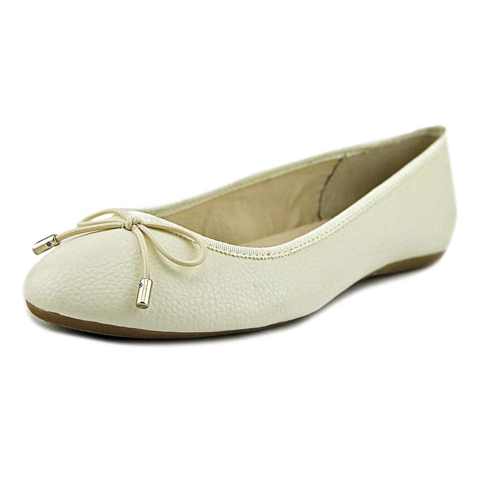 Alfani Womens Aleaa Leather Round Toe Ballet Flats, Cotton, Size 11.0