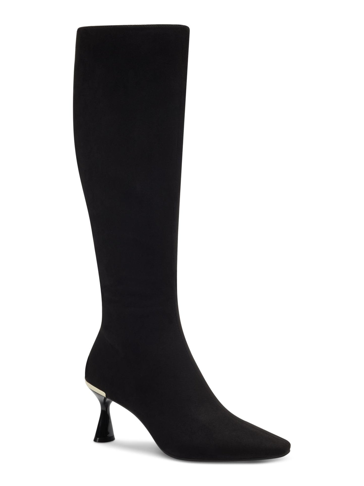 Alfani Womens Cecee Faux Suede Tall Knee-High Boots Black 7 Medium (B,M)