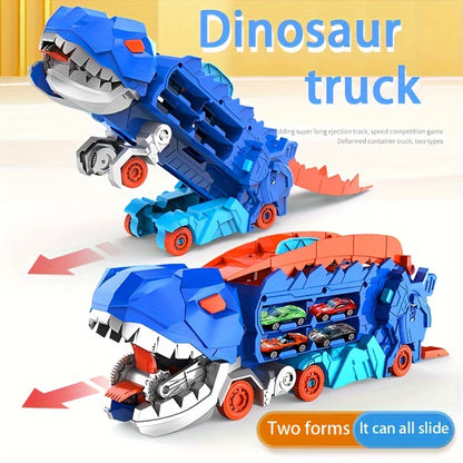 Transport Dinosaur Truck with Foldable Sliding