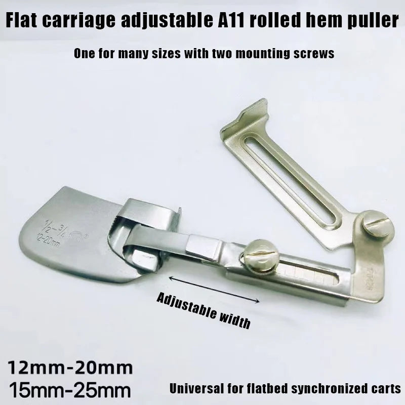 Adjustable Sewing Rolled Hemmer Foot