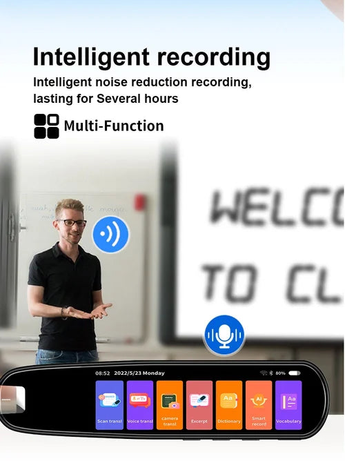 Language Translation Scanning Reading Pen
